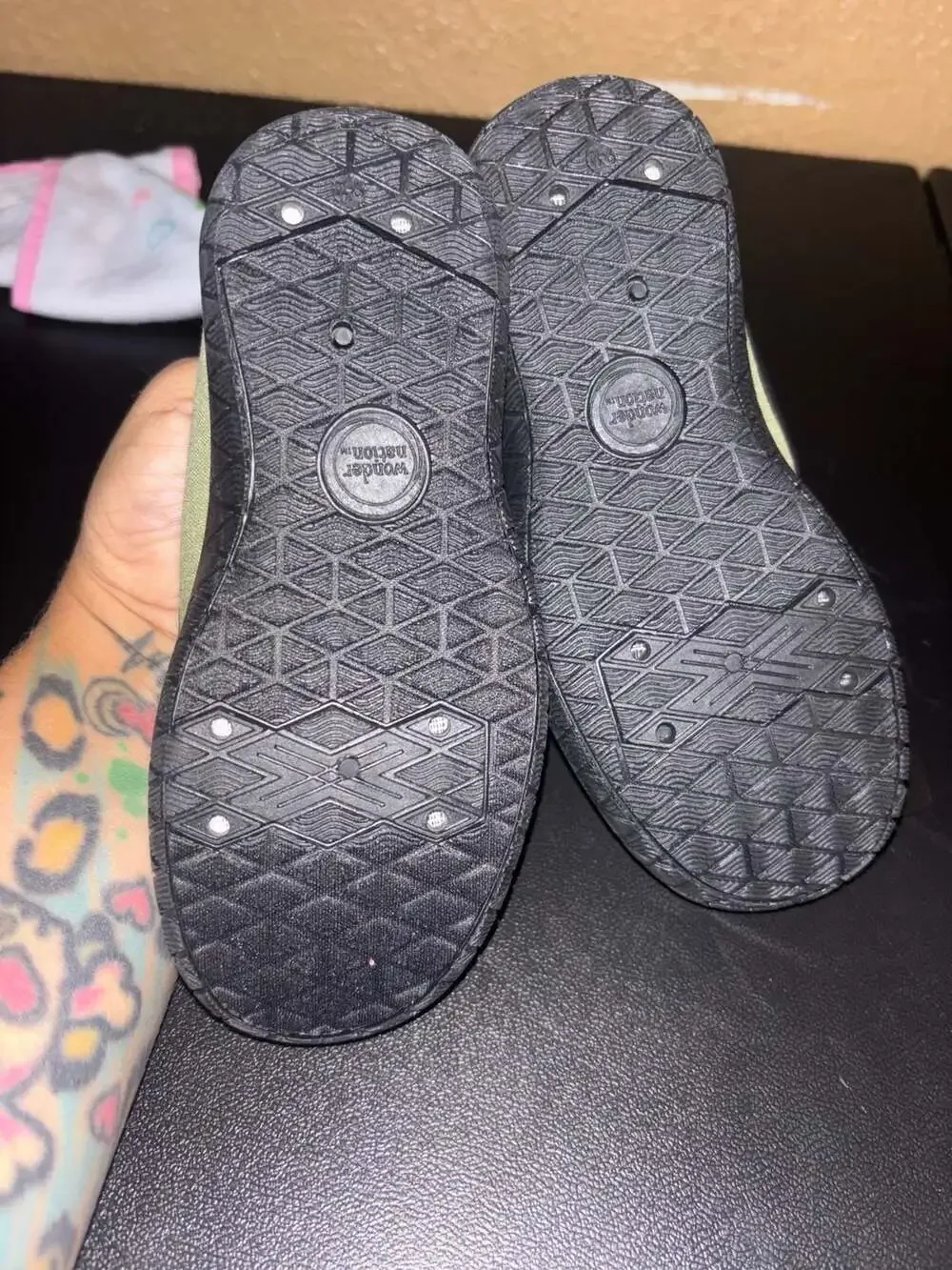 Wonder Nation Toddler Aqua Pallet Water Shoes Green Size 9-10